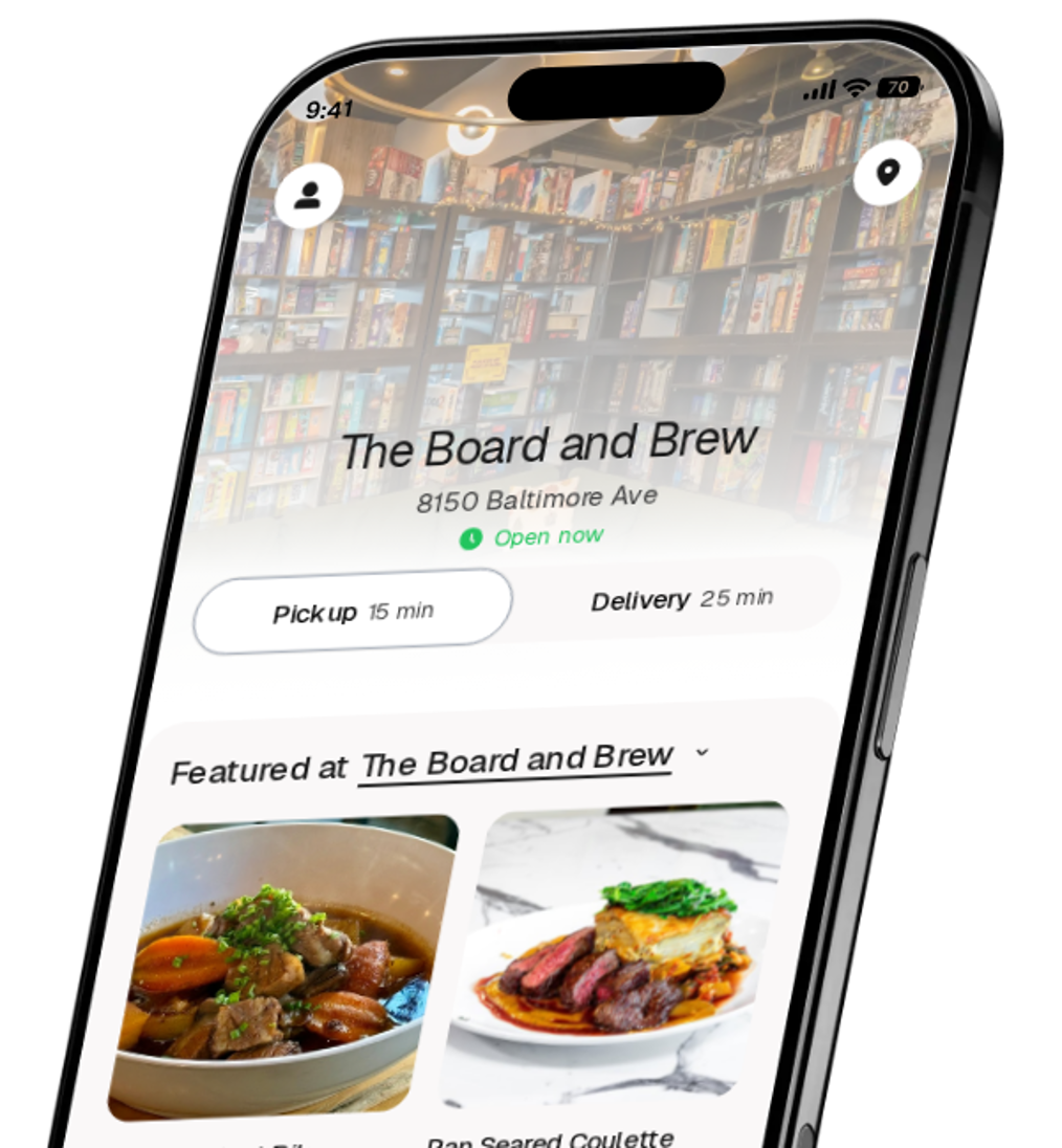 The Board and Brew app preview