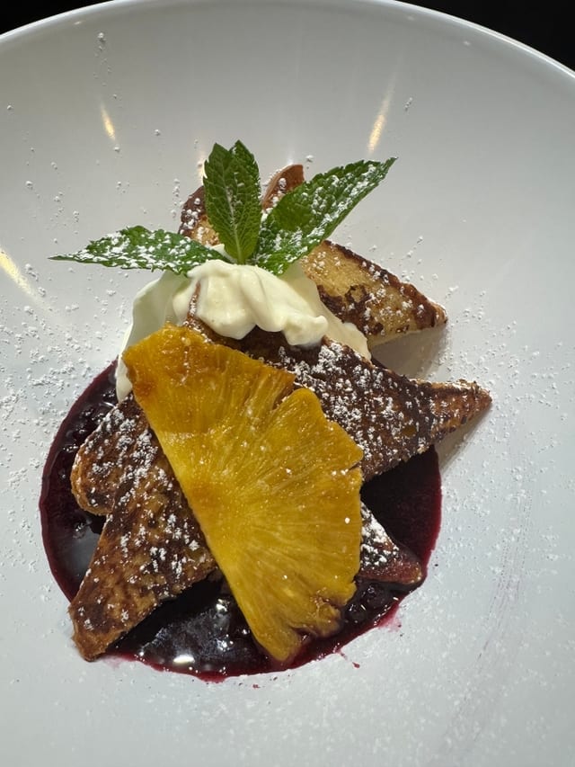 Blueberry French Toast.