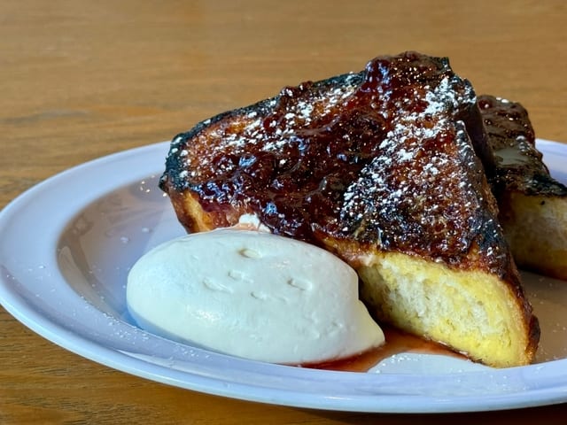 Creme Brulee French Toast.