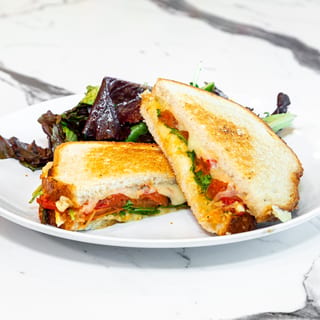 Arugula and Swiss Griddle