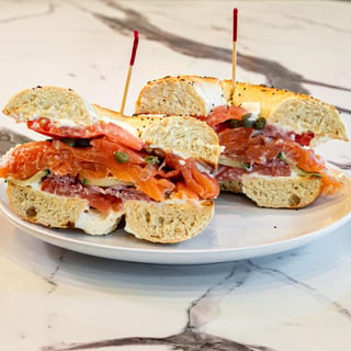 Smoked Salmon Sandwich